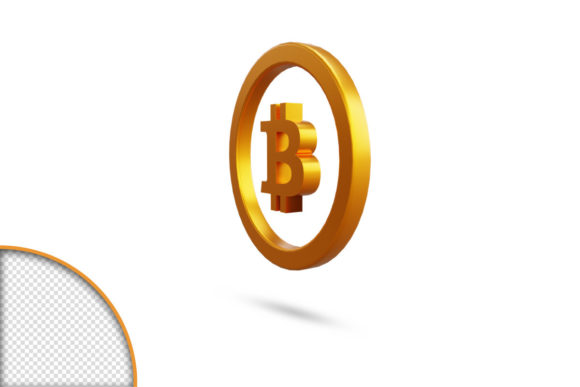 3d Icon Bitcoin: Bold Typography for Modern Design