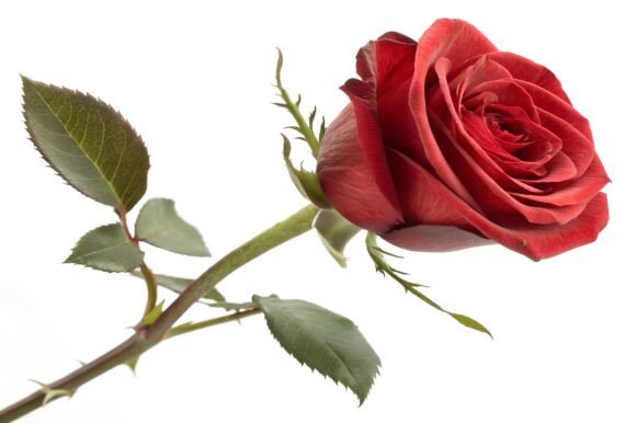 3D Realistic Red Rose Flower: A Timeless Design Element
