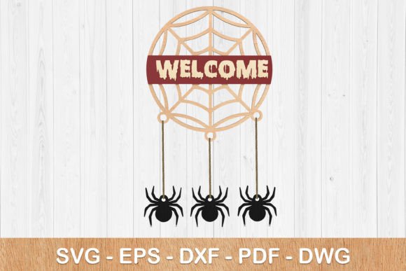 Spooky Style: The 3D Welcome Halloween Sign SVG